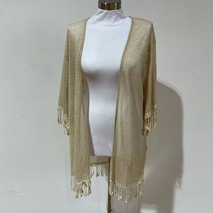 Must Have Fringe bottom kimono